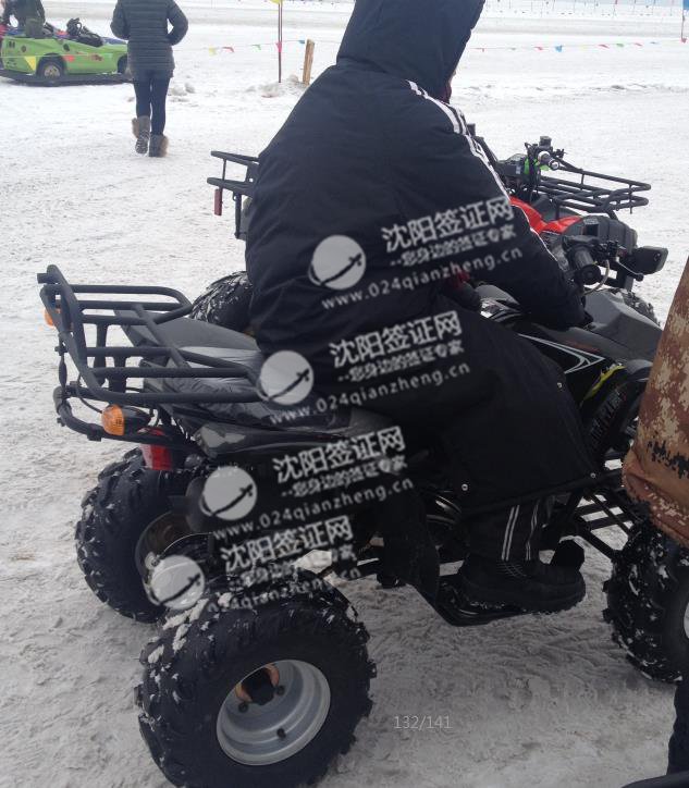 充满野性的雪地卡丁车